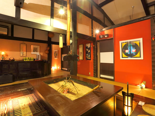 囲炉里庵 花水木