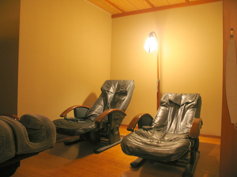 無料マッサージ機